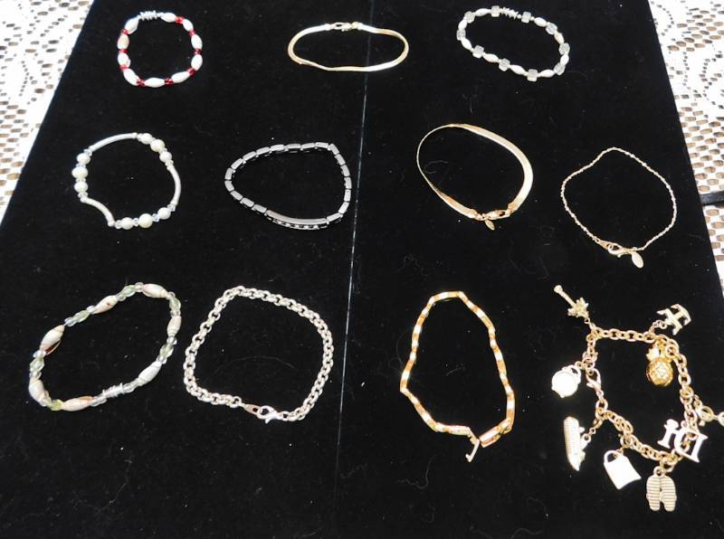 11 bracelets