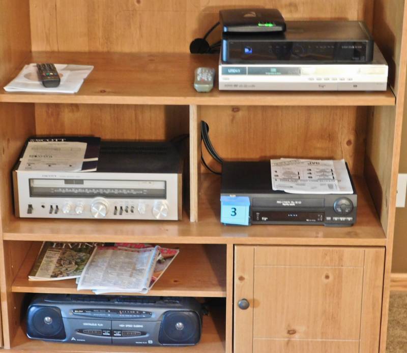 all electronics as seen in use