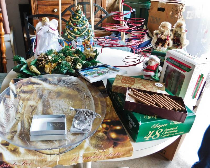 large Christmas lot