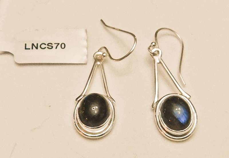 Sterling Earrings - Labradorite
