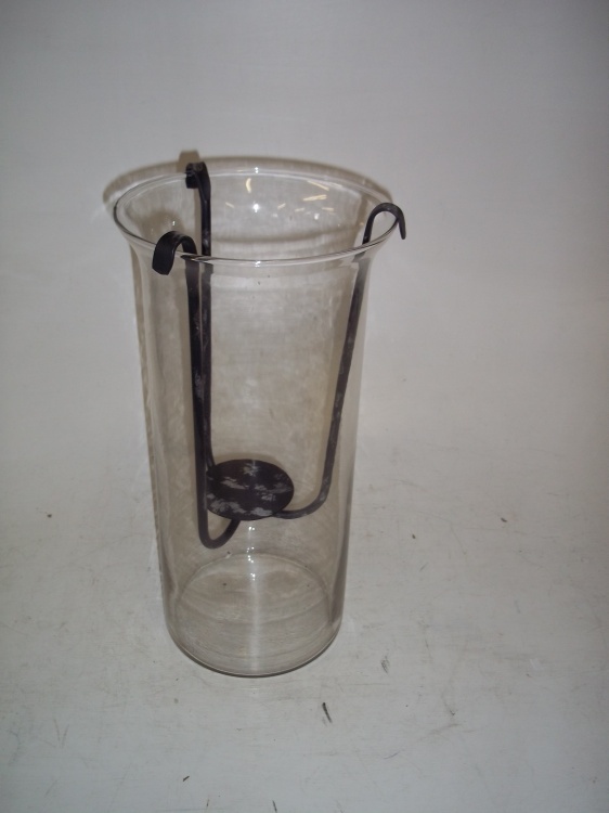 Large Candle holder Glass