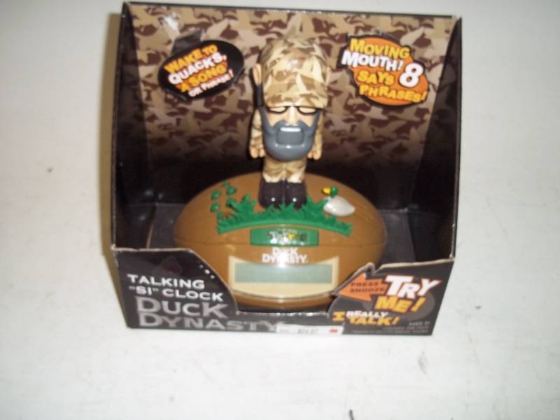 Duck Dynasty talking clock