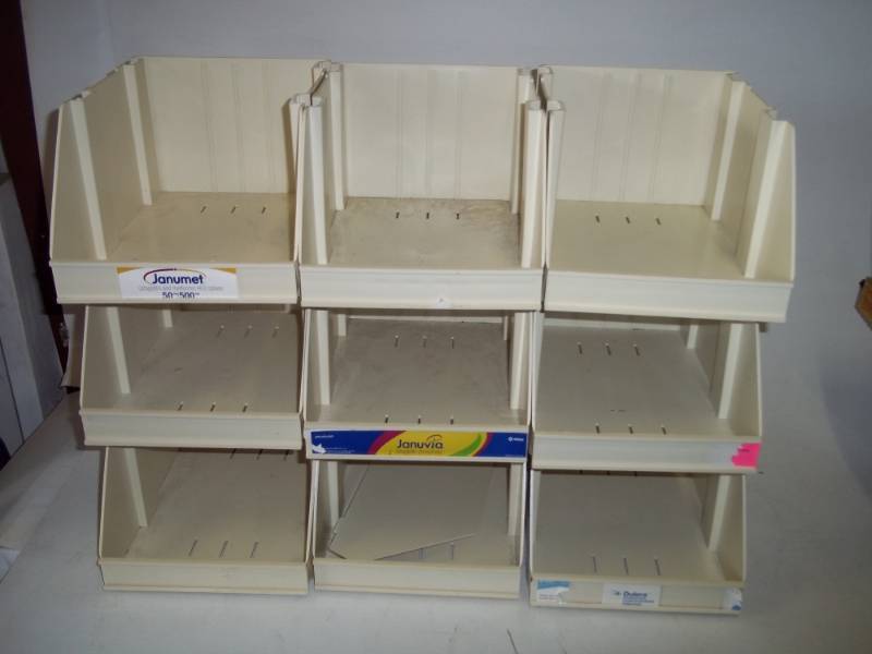 9 parts bins  6 x 8 x 12