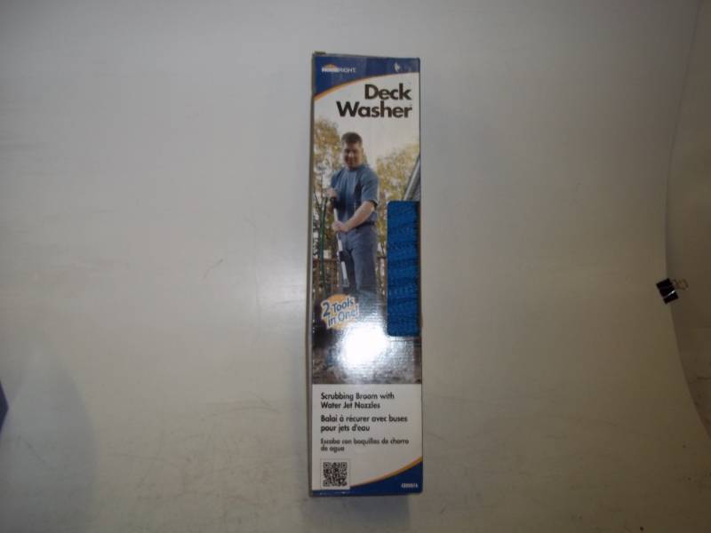 New Deck Washer