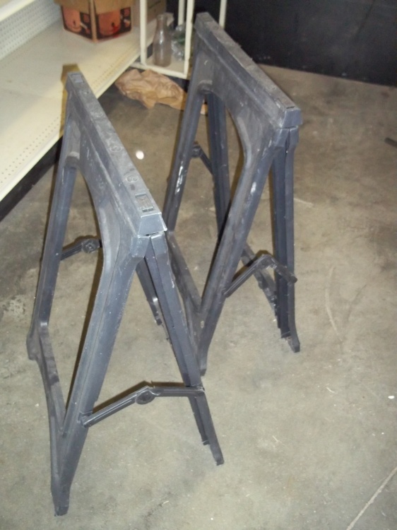 Pair of Folding Saw Horses
