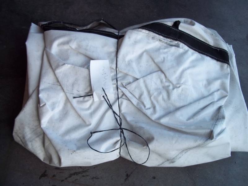 White Tarp good for woodpile