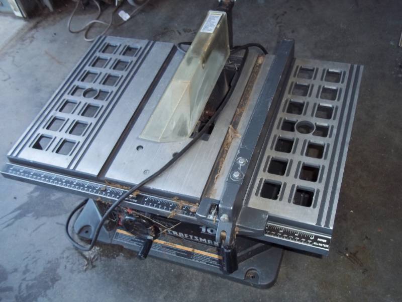 Craftsman 10 portable table saw