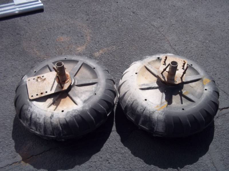 Boat Lift Wheels with axles