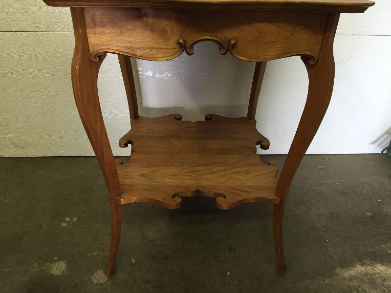 lot 31 image: WOODEN END TABLES