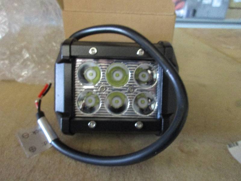 2 New LED spotlights