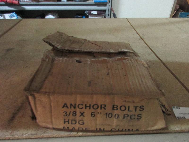 Anchor bolts