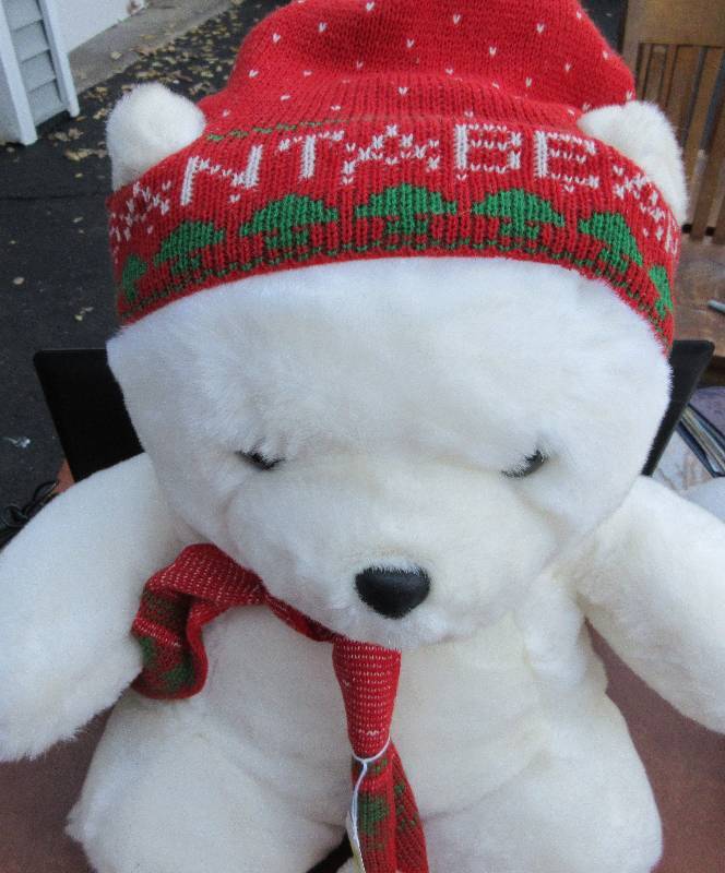 lot 521 image: 1985 COLLECTIBLE SANTA BEAR ONLY 500 MADE