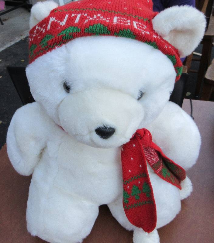 lot 457 image: 1985 COLLECTIBLE SANTA BEAR ONLY 500 MADE