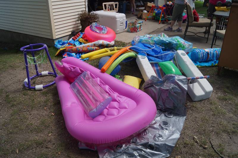 Pool Toys, Chairs and Games