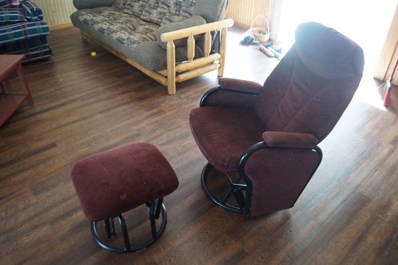 Rocker  and Ottoman
