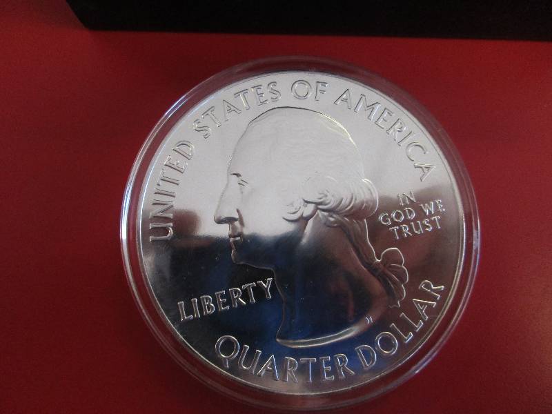 3. 2013 5 oz. Pure Silver America The Beautiful Nevada Great Basin National Park. Beautiful bullion coin with original US mint box