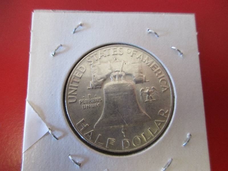 19. 1950-D Franklin Half Dollar in BU condition with original mint luster