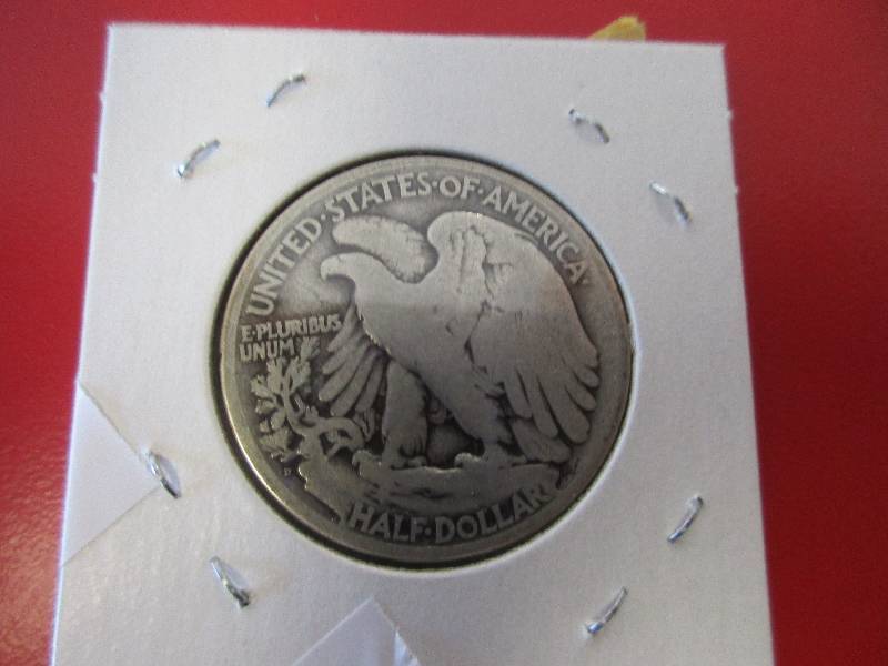 1919-D Walking Liberty Half Dollar (harder date to find)