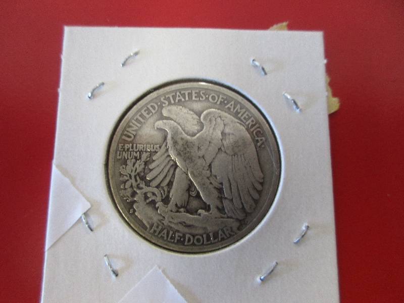 1934-S Walking Liberty Half Dollar XFAU Condition.
