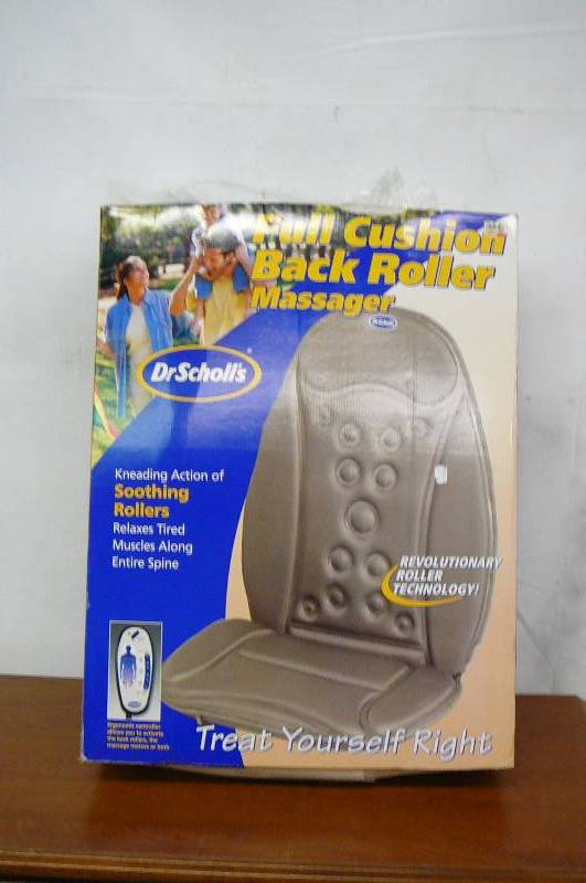 Dr Scholl Full Cushion Back Roller Massager unknown condition