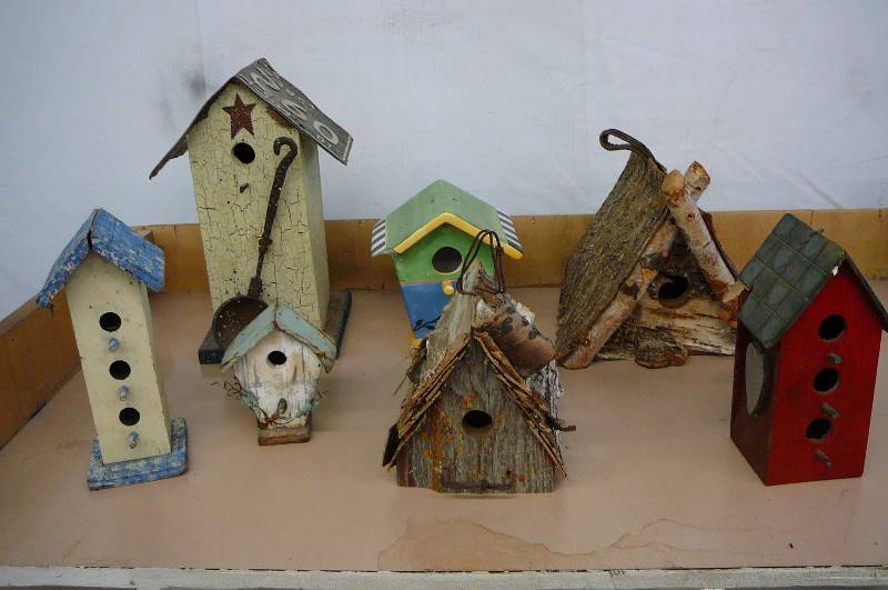 Lot of Bird Houses