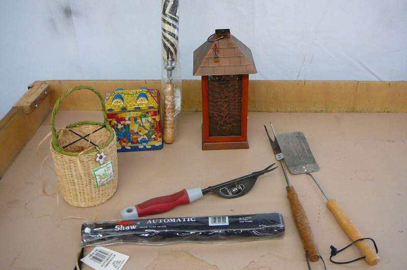 Household umbrella, grill ware