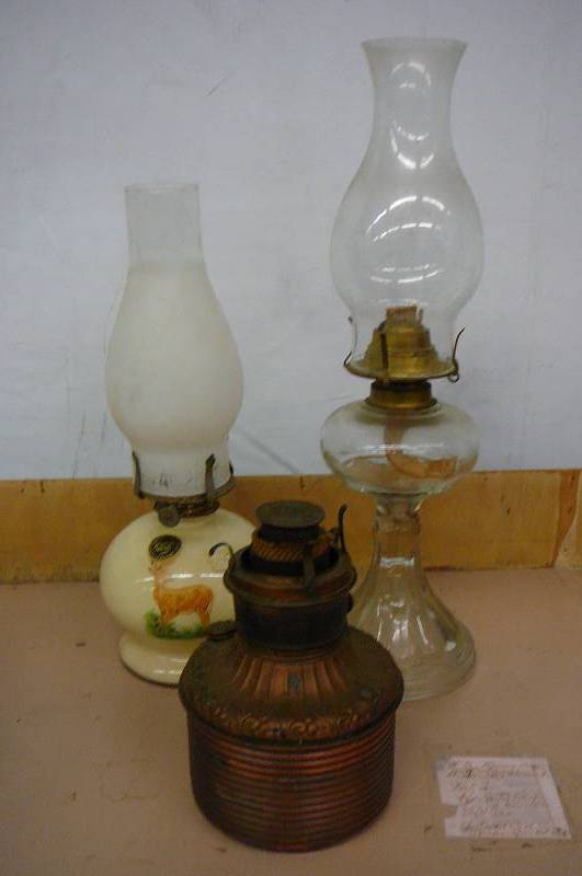 Lot of Aladdin Gas Lamps 3 count