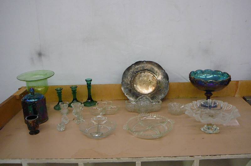 Lot of glassware