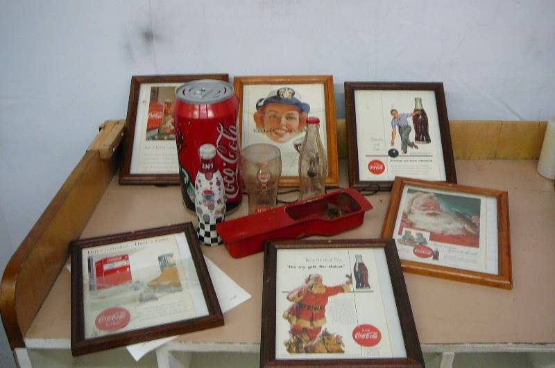 Coke Collectables Watches, Light, Bottle opener, Pictures & Frames