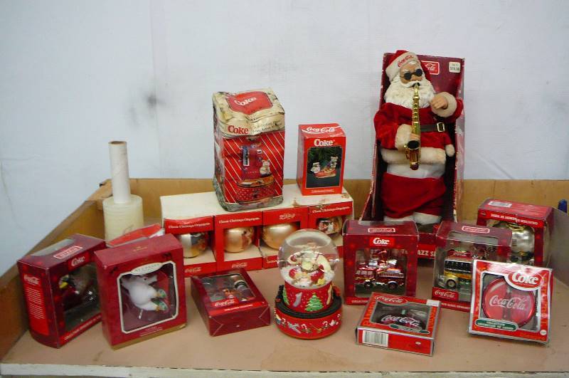 Coke Collectables Christmas Stuff