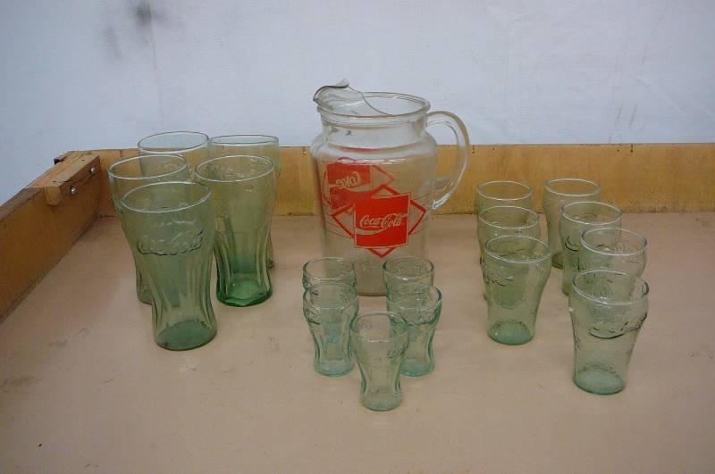 Coke Glass Picture & Glasses