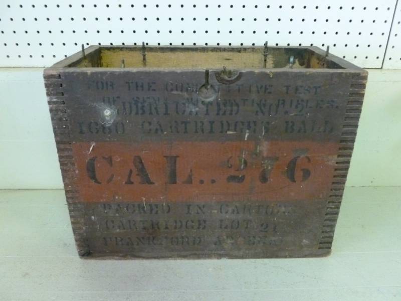 lot 19 image: Antique Wooden Crate