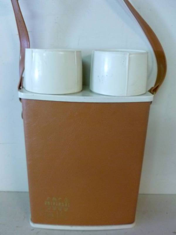 lot 38 image: Vintage Beverage Jugs