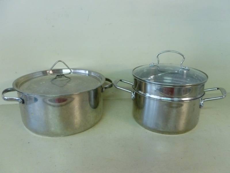 lot 146 image: Stainless Steel Cookware