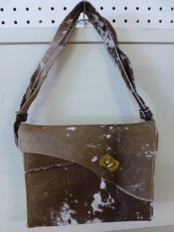 lot 184 image: Cow Hide Purse