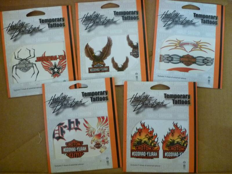 lot 198 image: Harley Davidson Tattoos