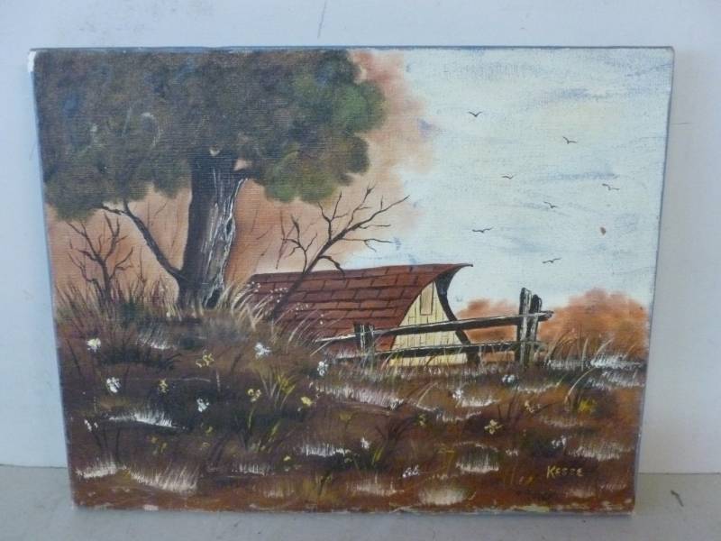 lot 225 image: Oil On Canvas