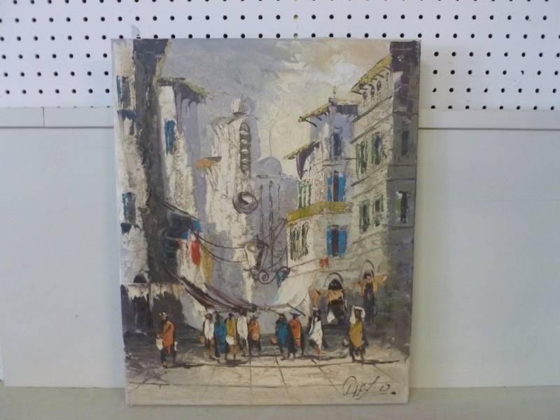 lot 227 image: Oil On Canvas