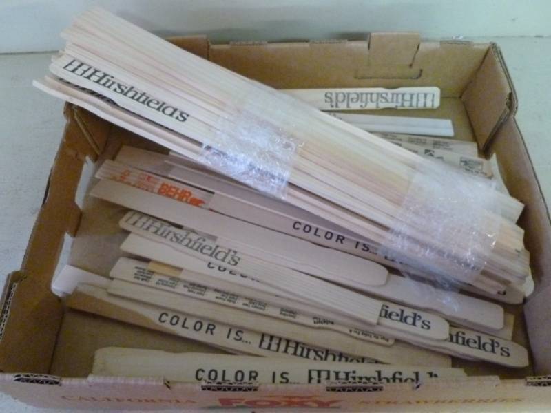 lot 270 image: Wooden Stir Sticks