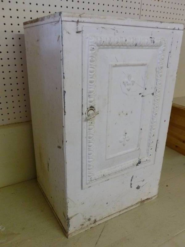 lot 306 image: Antique Bread Cabinet