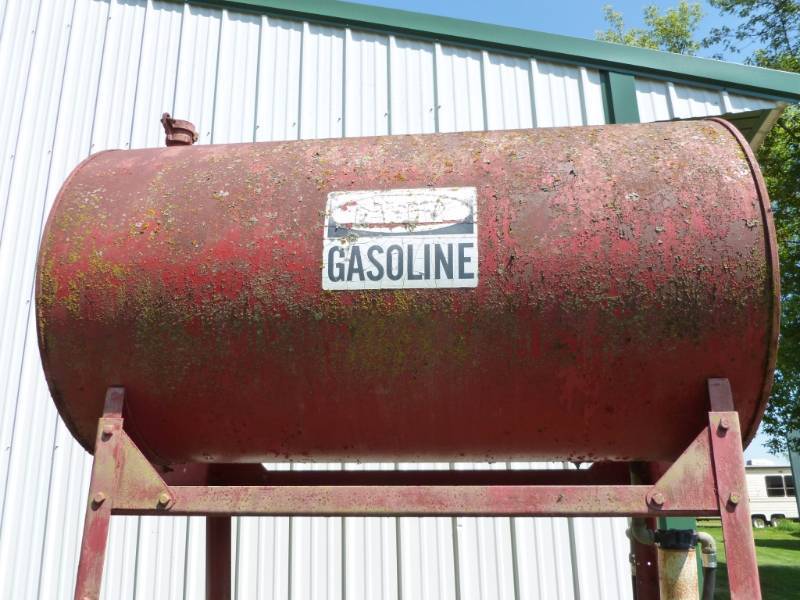 lot 350 image: Fuel Barrel On Stand