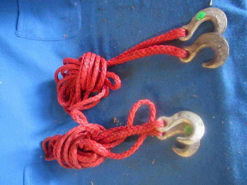 2 tow ropes ...