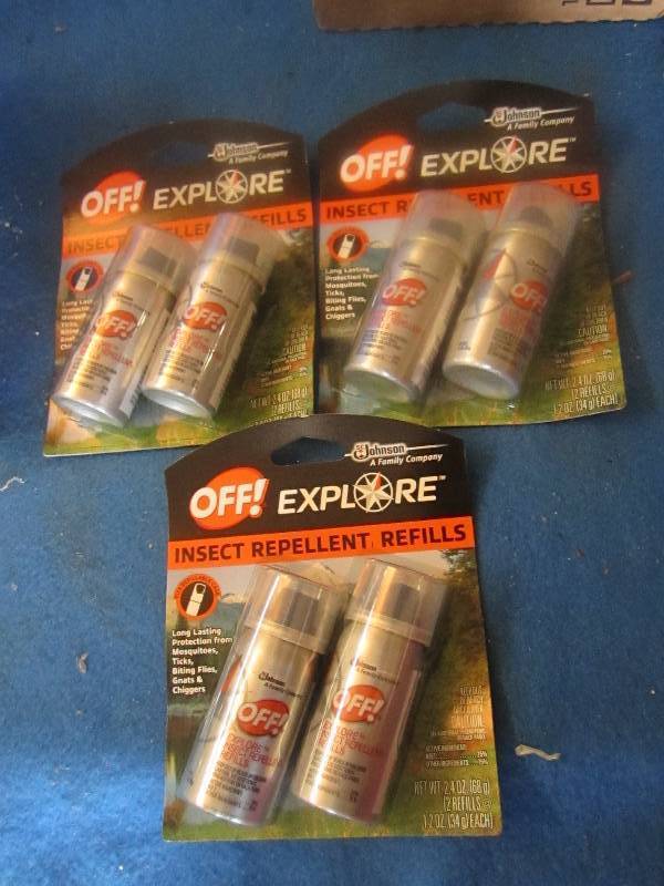 3 brand new sets of OFF explore ins...
