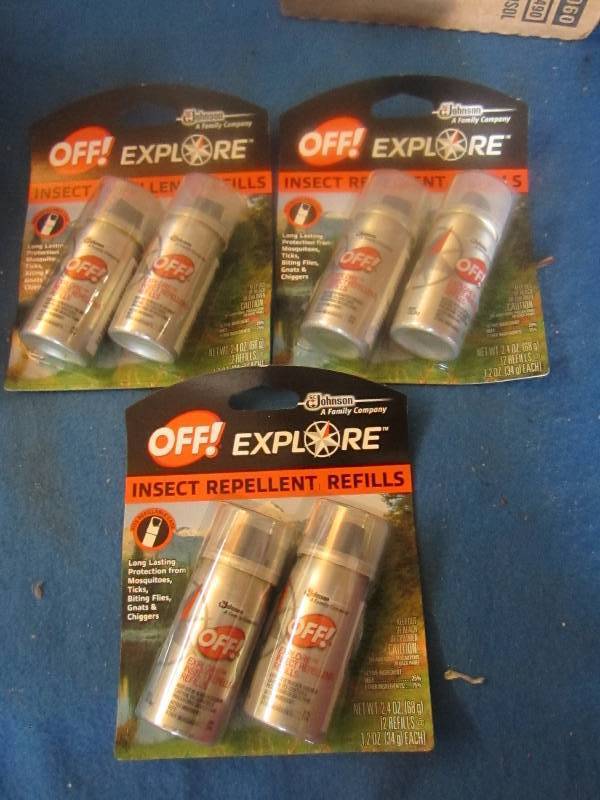 3 brand new sets of OFF explore ins...