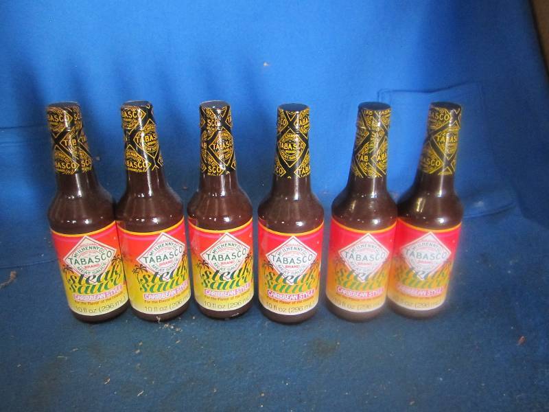 6 10floz bottles of tabasco steak s...