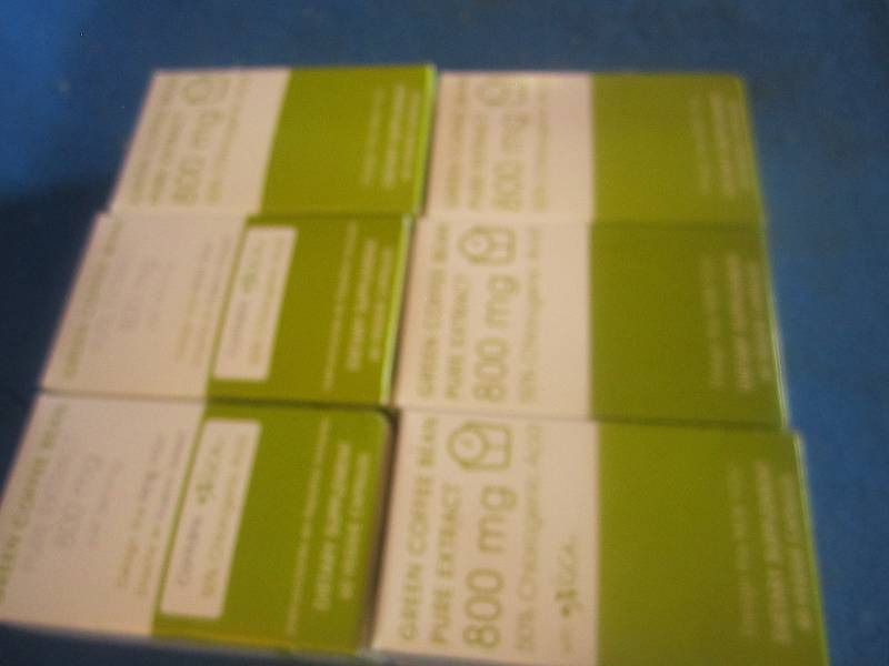 6 boxes of 60 veggie capsules of gr...