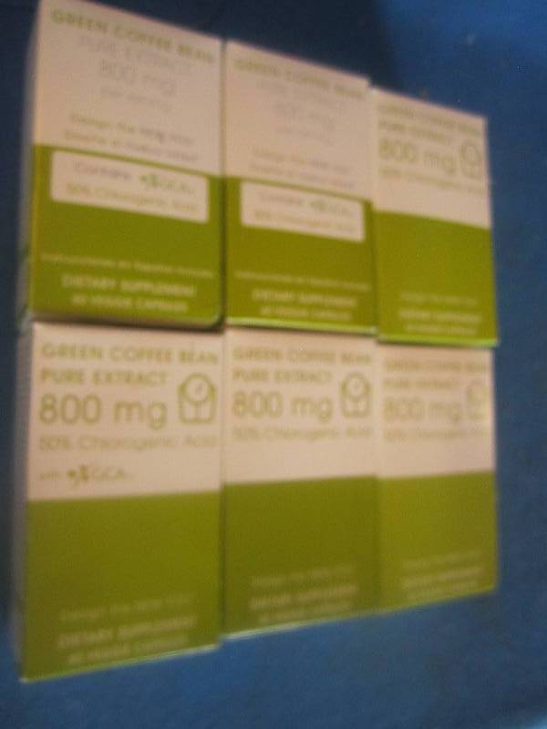 6 boxes of 60 veggie capsules of gr...