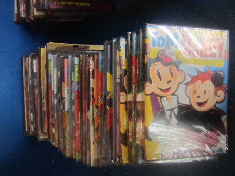large lot of DVD videos ...