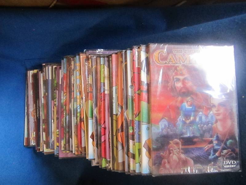 large lot of DVD videos ...