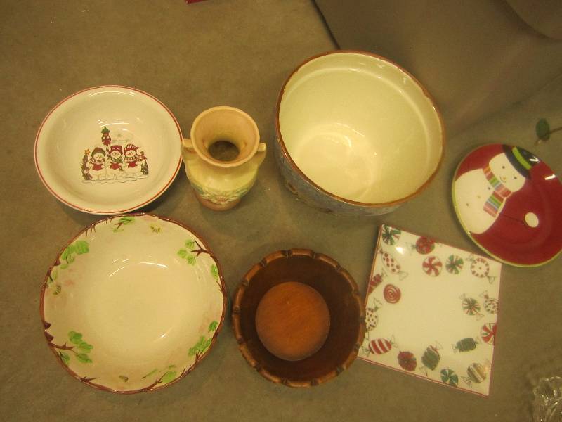 Mixed lot of  plates, and bowls and...